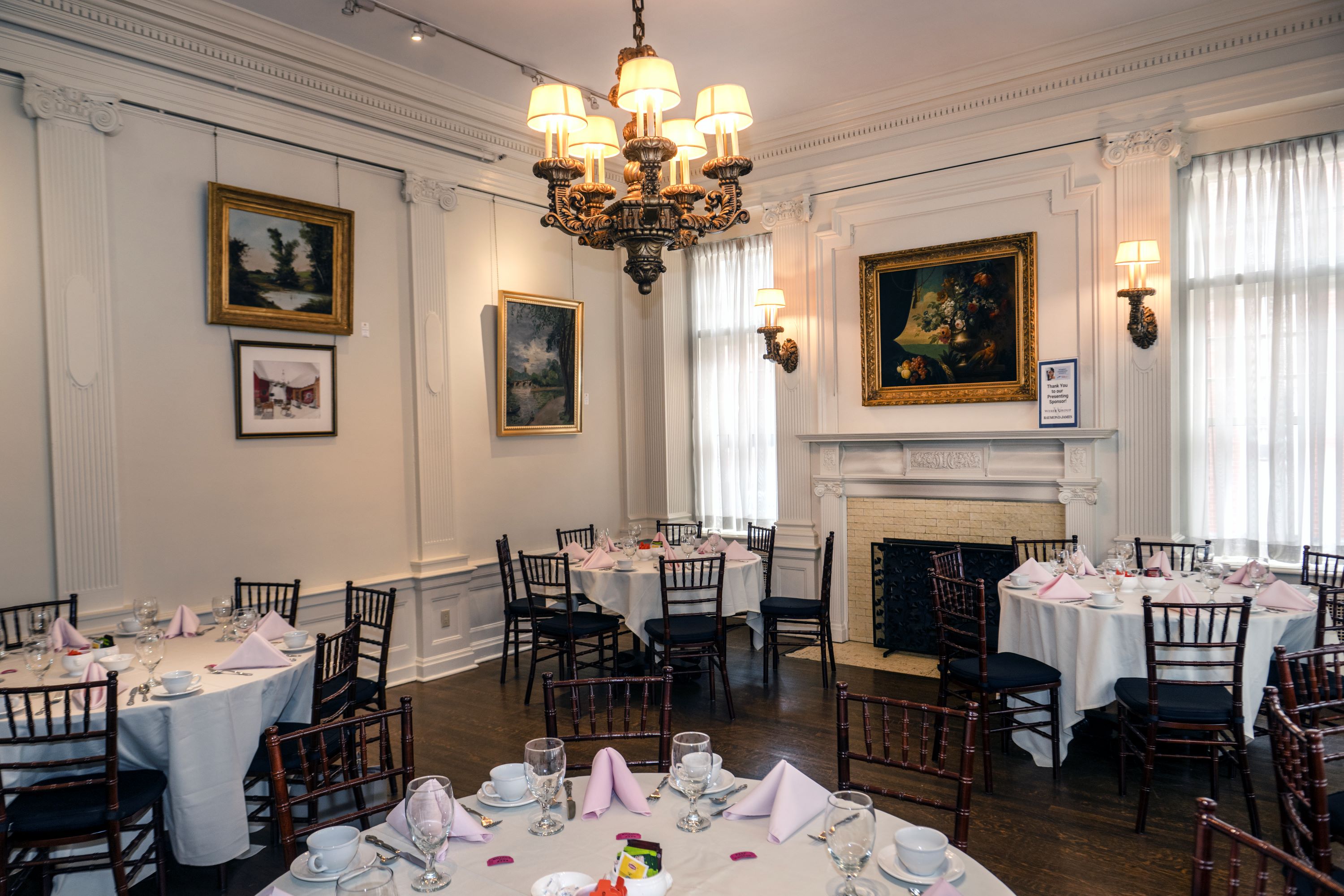 Next Up Tea at the Mansions on Fifth